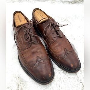 Frye Paul Bal Men’s Brown Oxford Dress Shoes Size 10.5 D